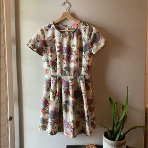Bold Floral Dress